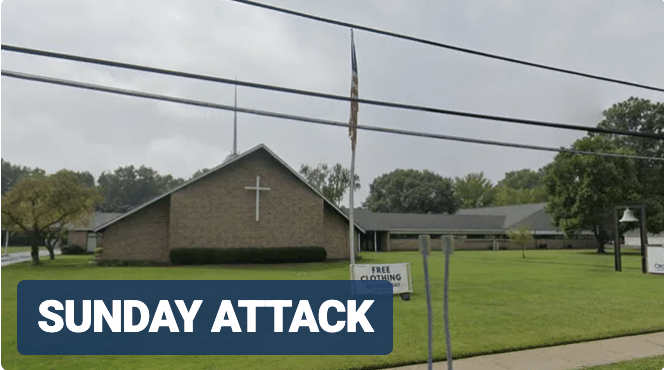 Church security guard kills armed suspect who opened fire on congregation in Michigan